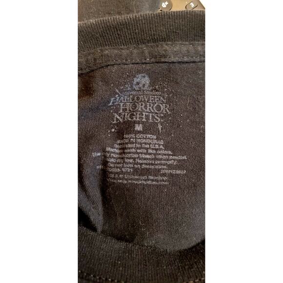 Universal Studios Halloween Horror Nights Screamer T shirt MEDIUM LS Black HHN - Picture 8 of 8